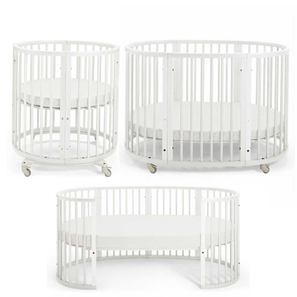 stokke cot white