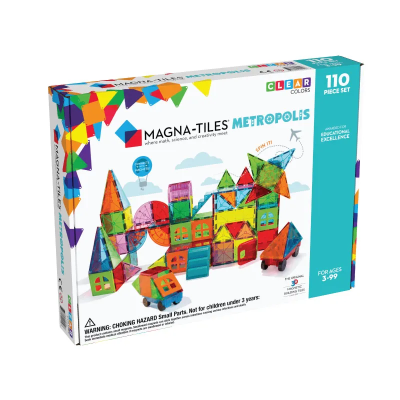 Magna Tiles Metropolis 110 Piece Set