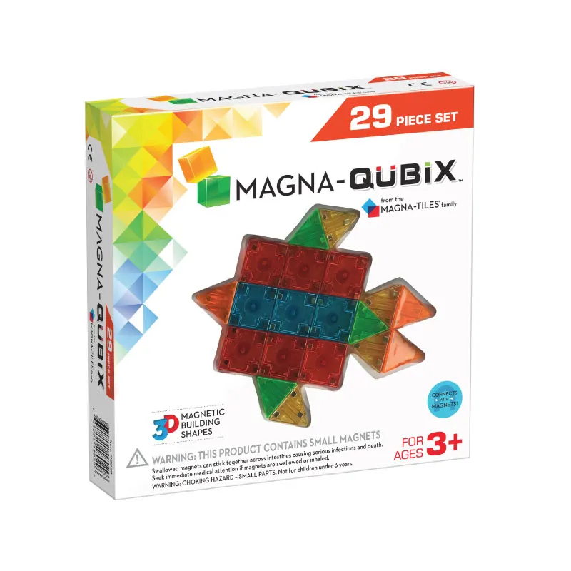 Magna Tiles Qubix 3D Magnetic Building Blocks
