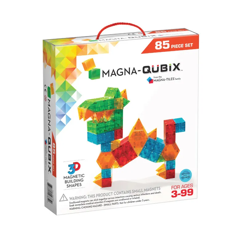 Magna Tiles Qubix 85 Piece Set
