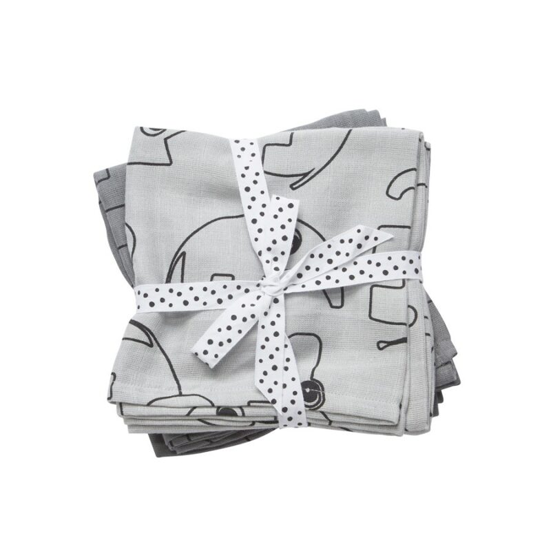 Swaddle 2-pack Contour Grey