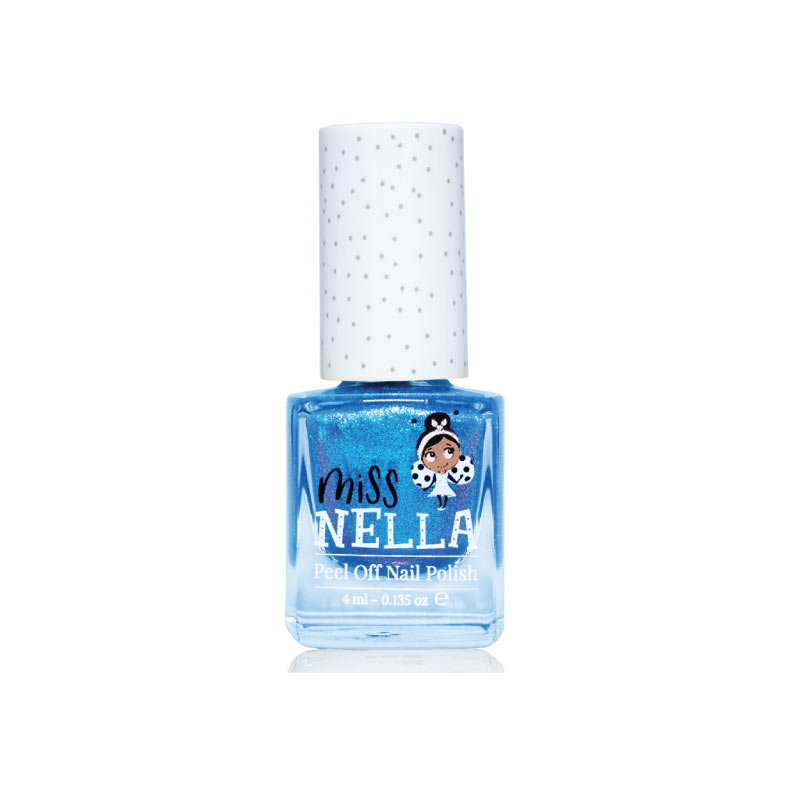 Miss Nella Blue the Candles 4ml Peel off Nail Polish 2