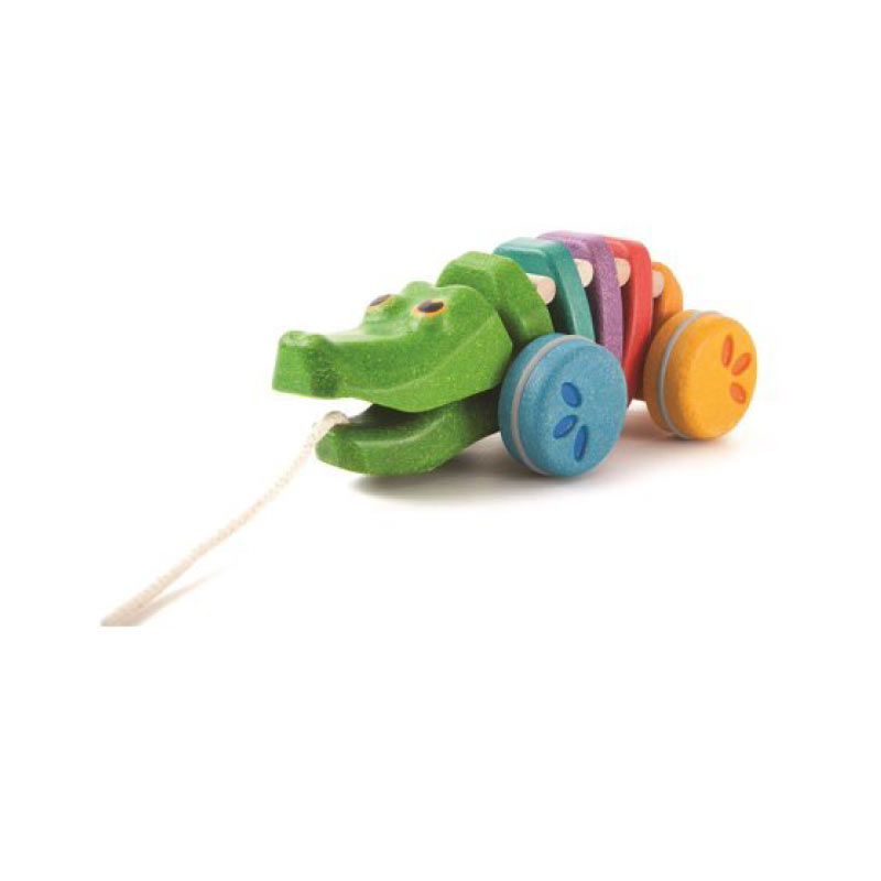 Plan-Toys-Rainbow-Alligator-Wooden-Toy