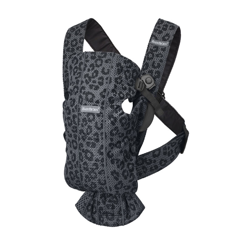 BABYBJÖRN Baby Carrier Mini 3D Mesh Anthracite/Leopard