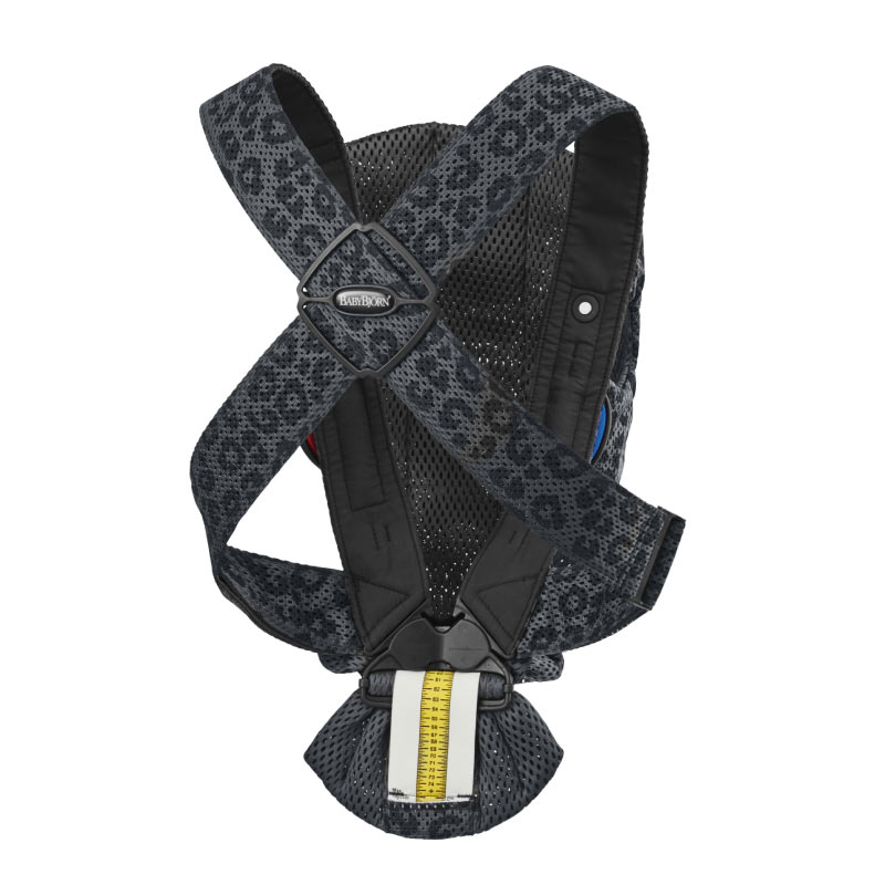BABYBJÖRN Baby Carrier Mini 3D Mesh Anthracite/Leopard
