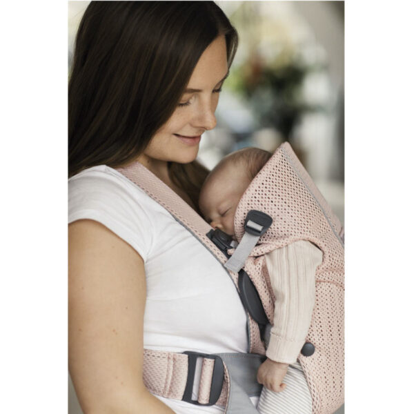 BABYBJÖRN Baby Carrier Mini 3D Mesh Pearly Pink