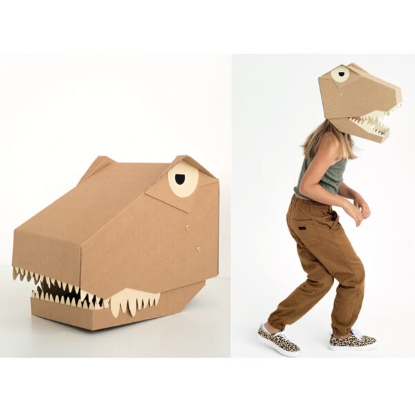 Koko Cardboards DIY T-Rex 3D Mask