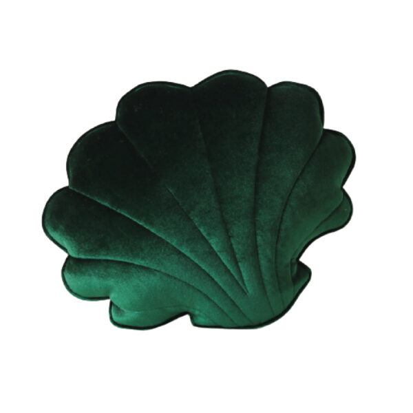 Moi-Mili-Soft-velvet-shell-cushion-Emerald-cushion