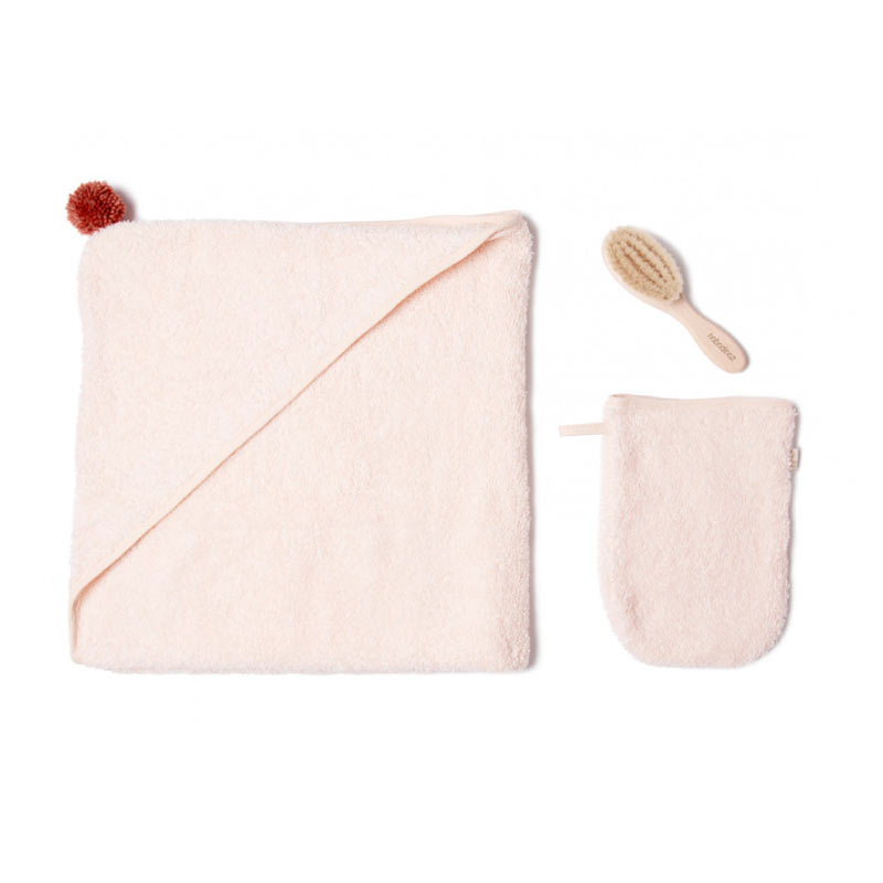 Nobodinoz-So-Cute-Organic-Cotton-Baby-Bath-Set---Pink-11