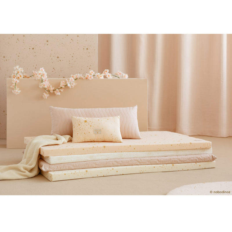 Nobodinoz-Saint-Barth-play-mattress-gold-stella-dream-pink-4