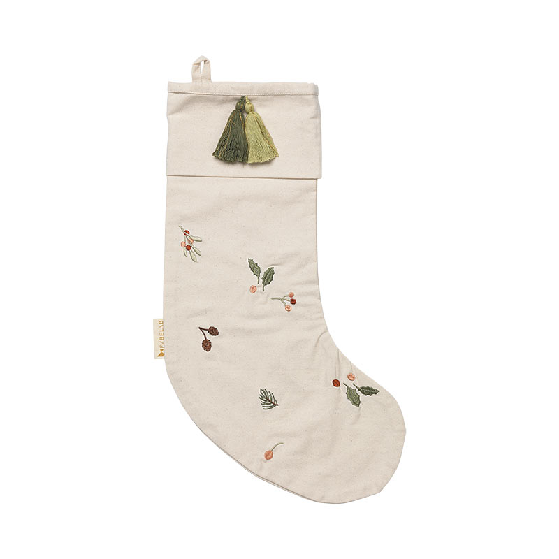 Fabelab-Christmas-Stocking-Yule-Greens-embroidery-Natural-1