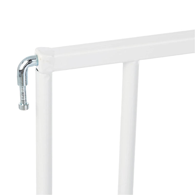 Clippasafe-Extendable-No-Trip-Gate-60-107cm—Metal-(White)-3