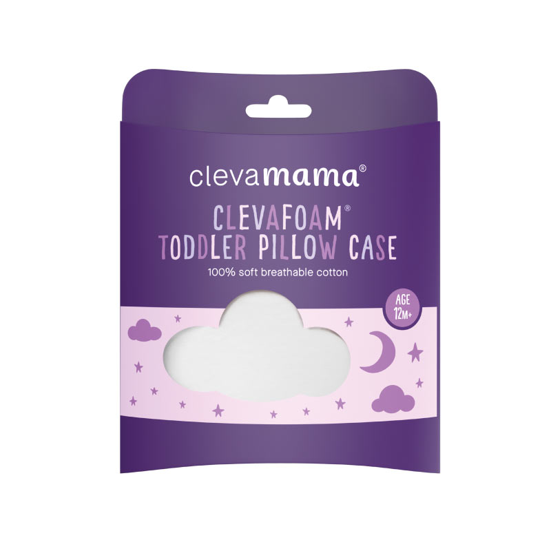 Clevamama-ClevaFoam-Toddler-Pillow-Case---White-1