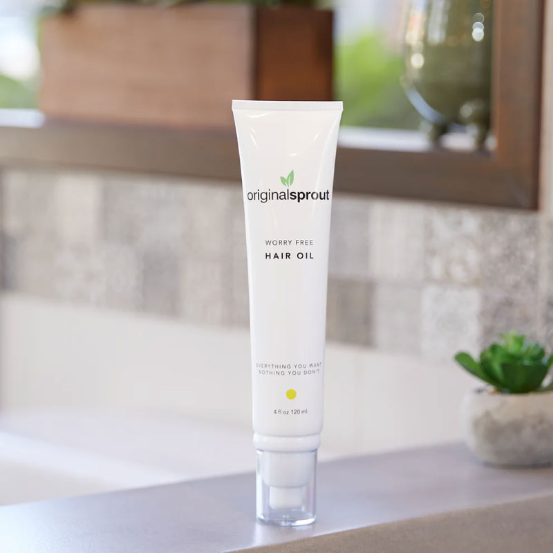 Original Sprout Worry Free Healing Hair Oil 4oz/120ml - Paper Planes ...