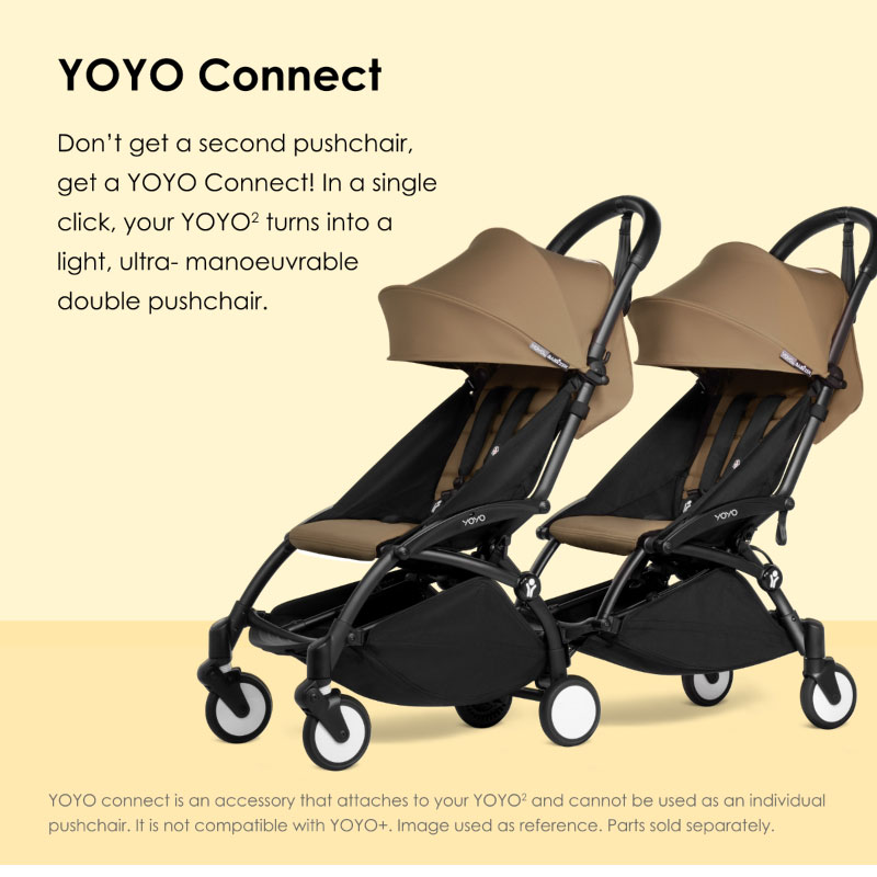 Stokke YOYO Connect Frame Black Paper Planes Baby Child