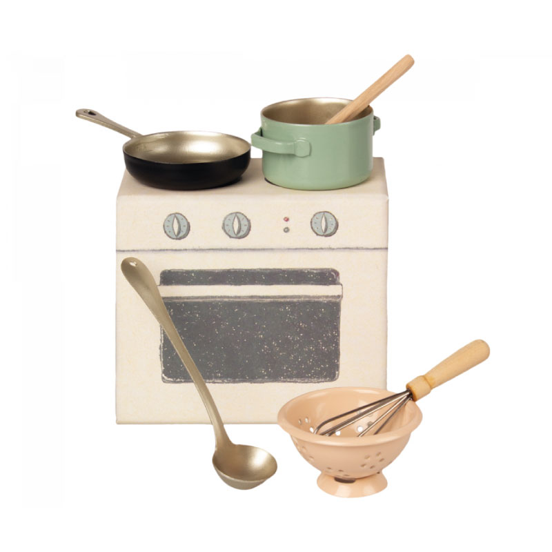 Maileg-Miniature-Cooking-Set