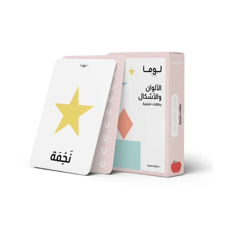 Luma-Shapes-&-Colors-Flashcards-Arabic