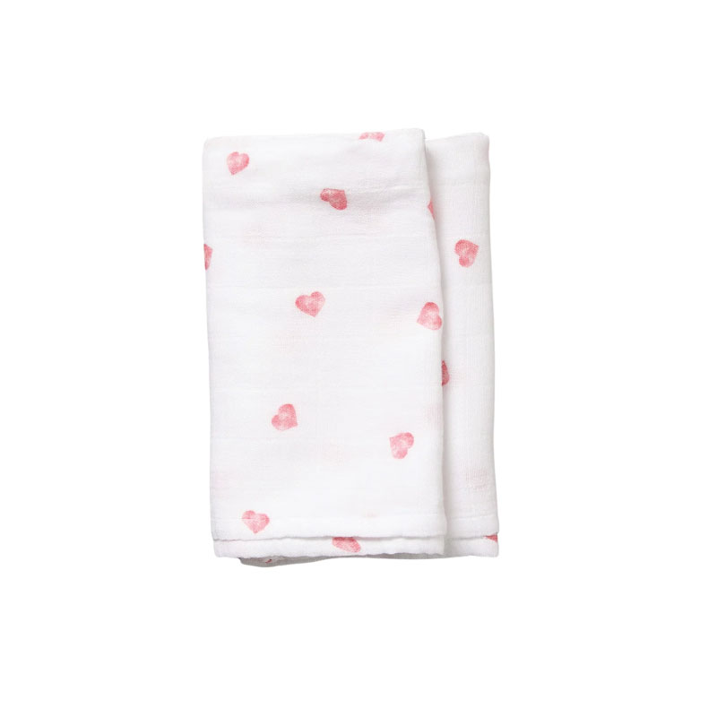 Rosa-and-Blue-Bamboo-Muslin-Square-Heart