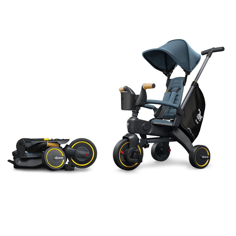 Doona Liki Trike S5 Ocean Blue Paper Planes Baby & Child