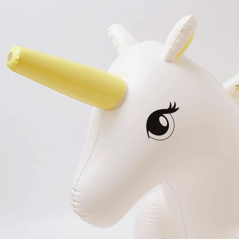 SunnyLife Inflatable Giant Sprinkler Mima the Unicorn Lemon Lilac - Main Image