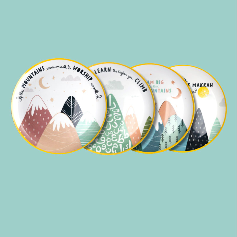 Once-Upon-a-Dua---Kids-Melamine-Party-Set-4pc-Set---Multi-Colour-5